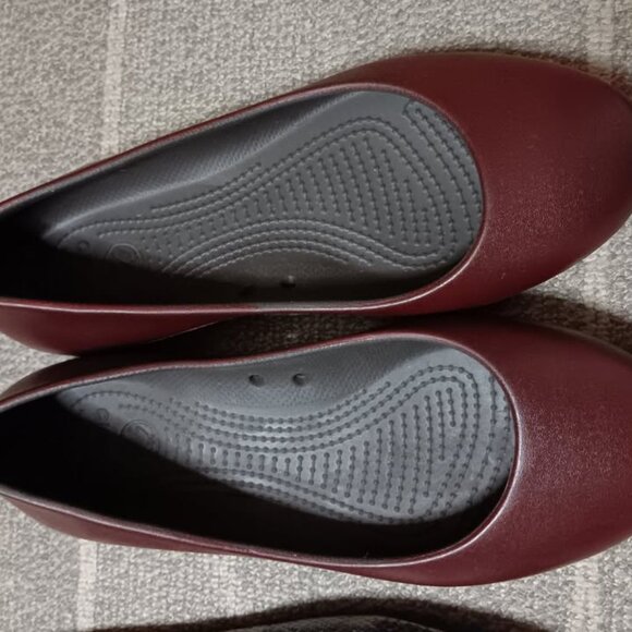 Lot Of 3 Pair Of Women’s Shoes Crocs Carlisa Brown, St. Johns bay, Se Boutique - Picture 8 of 10